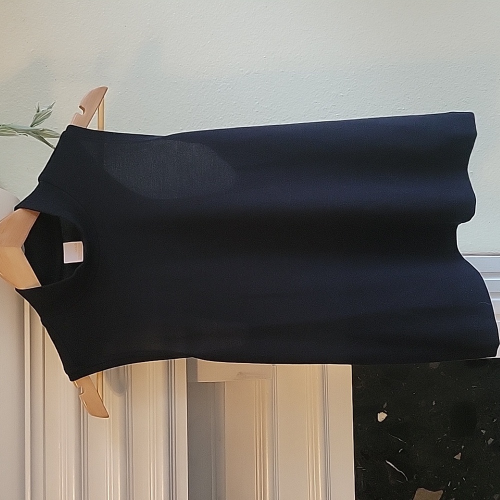 Lole Downtown Sleeveless Mockneck Top in Black, sz medium